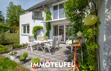Terrasse im Erdgeschoss