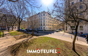 Blick vom Lessingplatz