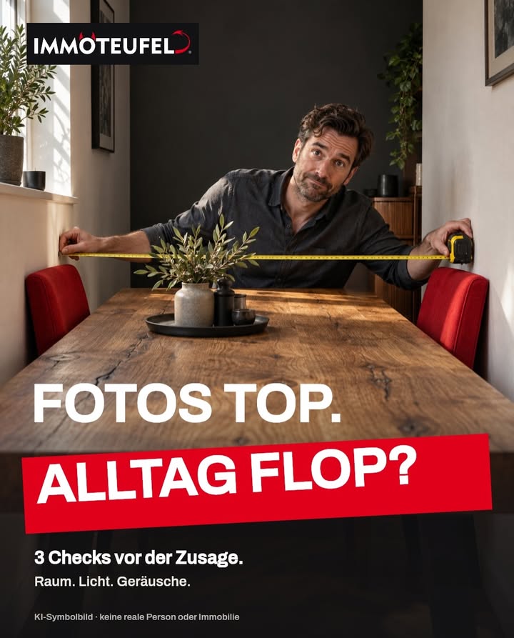 🏡 Auf den Fotos sieht alles passend aus. Aber funktioniert die …