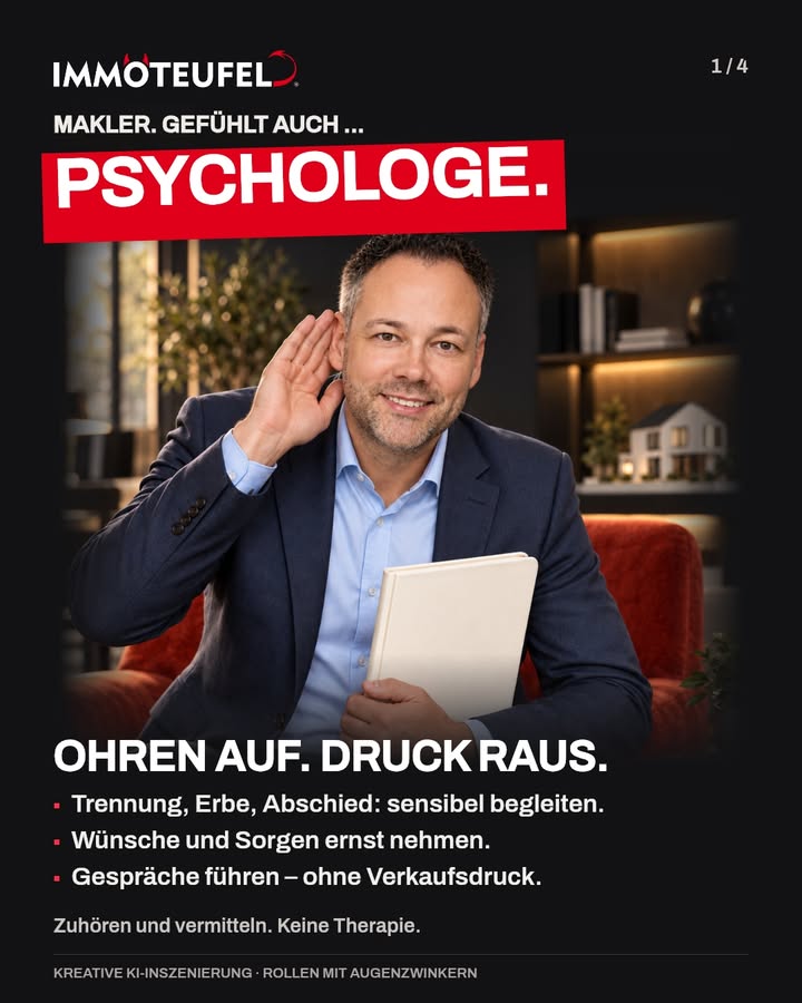 🏡 Makler. Ein Job. Gefühlt vier Berufe. 😉