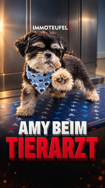 Routinekontrolle? Amy hat andere Pläne. 🐾🥋