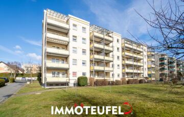 Attraktive Wohnung mit Einbauküche, renoviert und sonnigem Balkon mit Fernblick in Chemnitz-Altendorf in 09116 Chemnitz