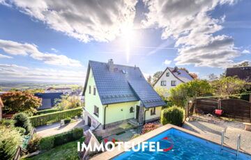 Familienfreundliches Einfamilienhaus mit Traumausblick in 09337 Hohenstein- Ernstthal