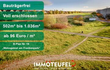+++ Bauträgerfreie Grundstücke +++ in 09669 Frankenberg