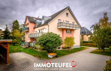 Sicher vermietete Wohnung in sehr gefragter Lage - Garage, Stellplatz, Gartenanteil in 09127 Chemnitz