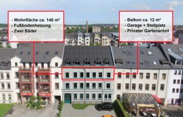 Gestalten Sie selbst mit - 4 Raumwohnung in Sanierung in 09111 Chemnitz