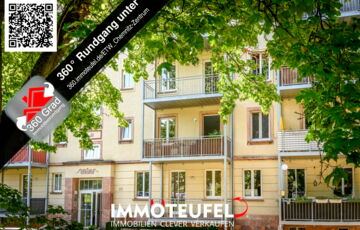 Neu renovierte Wohnung in zentraler Lage mit viel Grün - Zentrum Chemnitz in 09111 Chemnitz