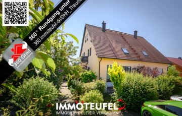 Voll ausgebaute Doppelhaushälfte in ruhiger Lage - Plauen OT Theuma in 08541 Theuma