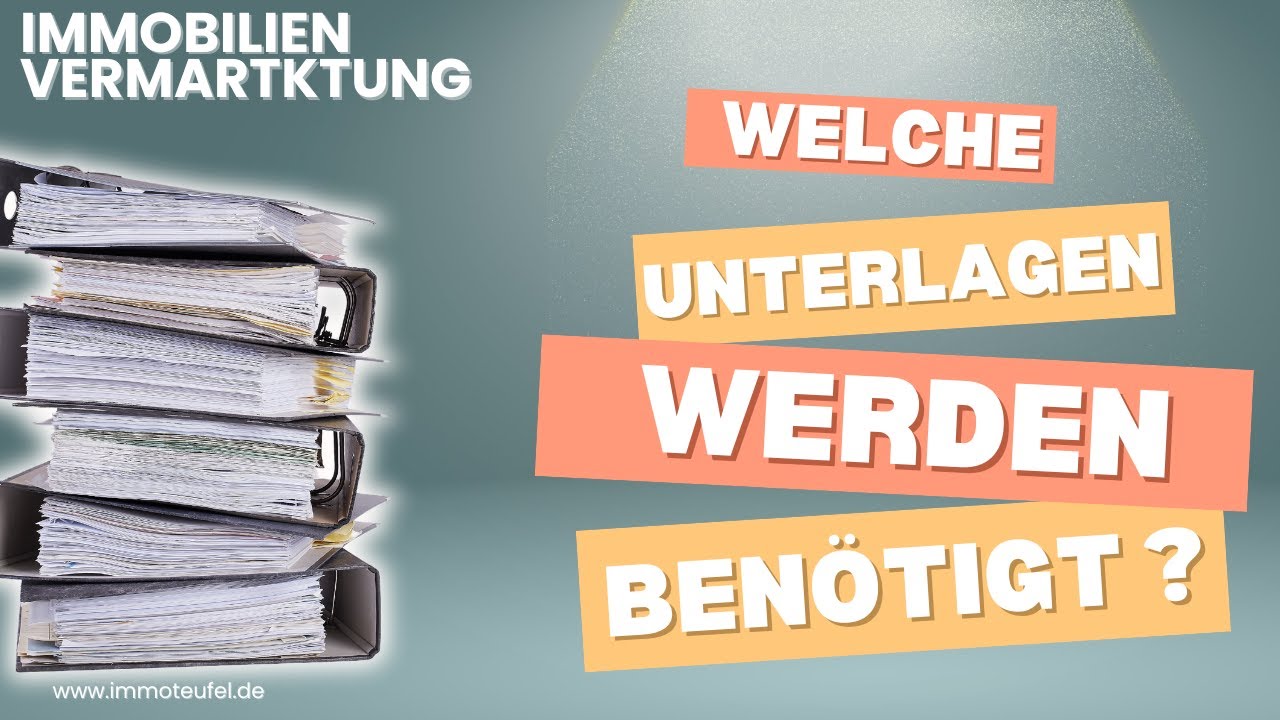 Vorschaubild: Alle Unterlagen für den Immobilienverkauf – Immoteufel übernimmt für euch!