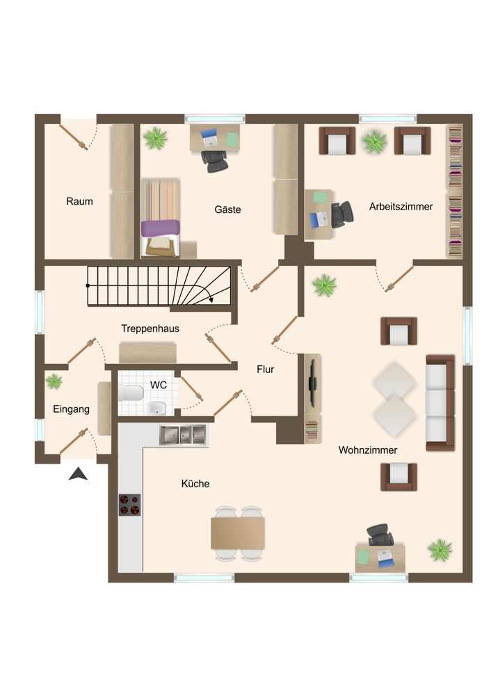 Viel Platz für die ganze Familie – Haus mit Potential, Garage & Nebengebäuden in Burgstädt – Bild 31