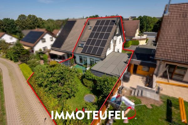 Familienglück in ruhiger Lage – Doppelhaushälfte mit Kamin, Photovoltaik und herrlichem Feldrandblick