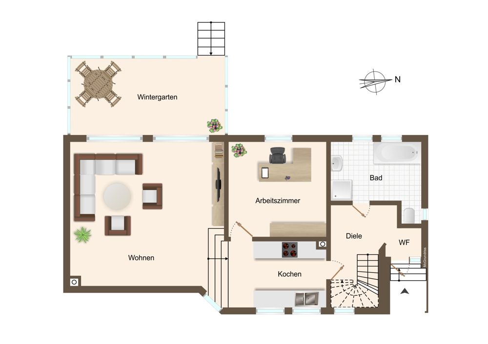 Ein Zuhause zum Großwerden – modernes Familienhaus mit traumhaftem Gartenparadies in Erdmannsdorf – Bild 29