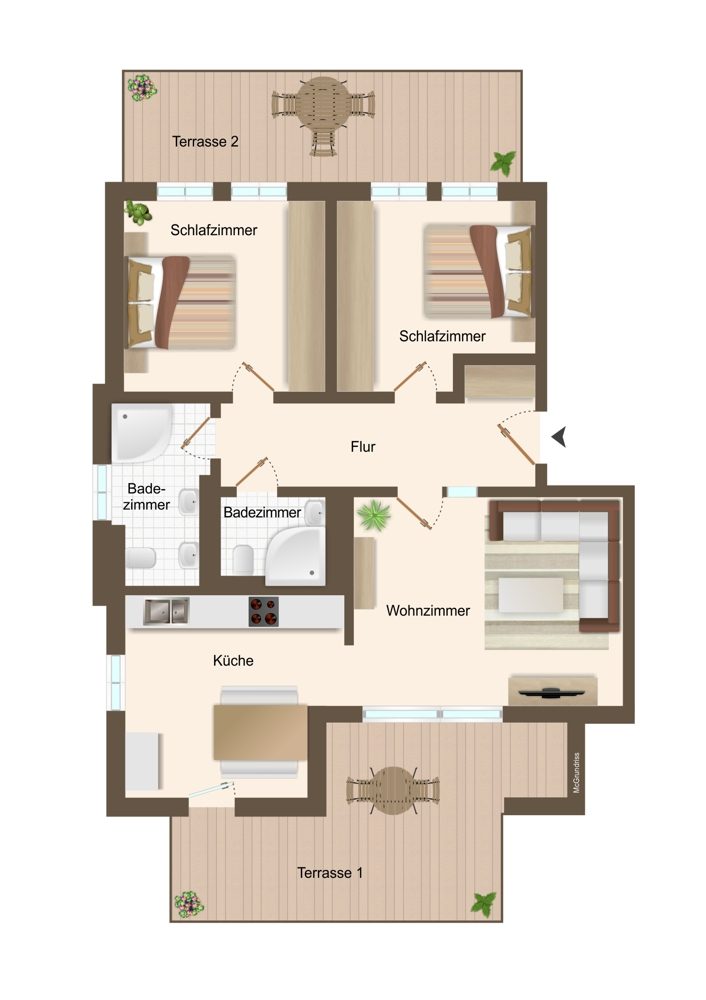 Ihr Rückzugsort am Meer – Exklusive Wohnung in der Villa Lindholm inklusive Garage – Bild 38