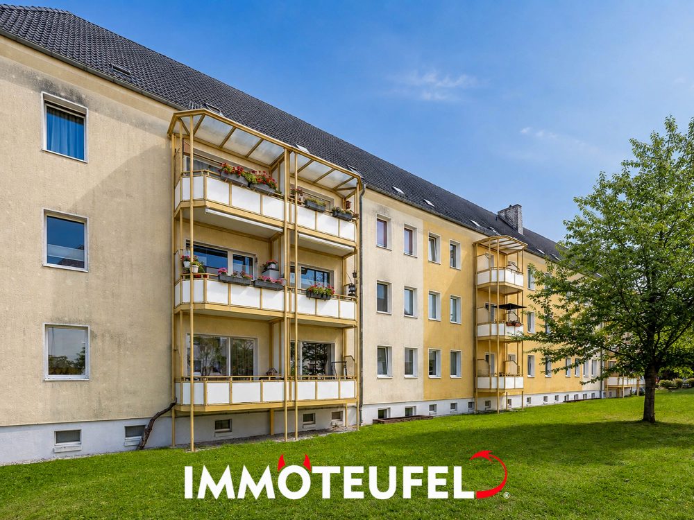 Sanieren, vermieten, profitieren – 2-Raum-Wohnung mit Balkon nahe Chemnitzer Küchwald – Bild 1
