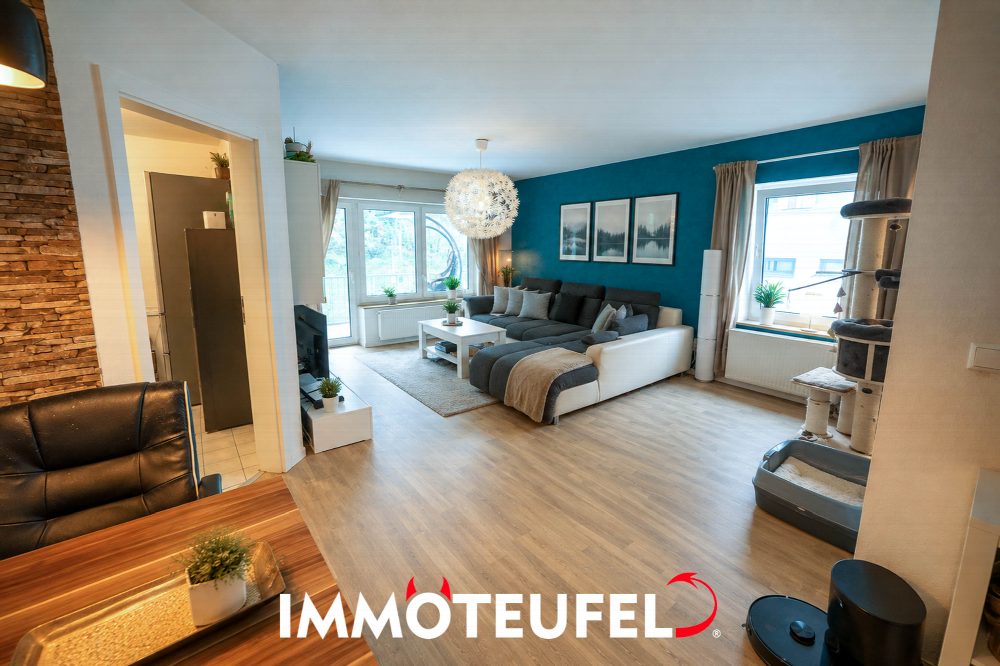 Sanierte 3-Raum-Wohnung mit großem Balkon & Garage in Chemnitz-Adelsberg | Bad mit Dusche & Wanne – Bild 5