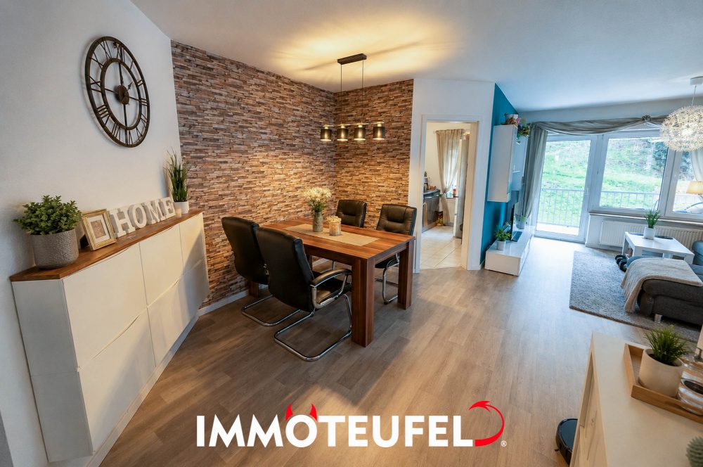 Sanierte 3-Raum-Wohnung mit großem Balkon & Garage in Chemnitz-Adelsberg | Bad mit Dusche & Wanne – Bild 6
