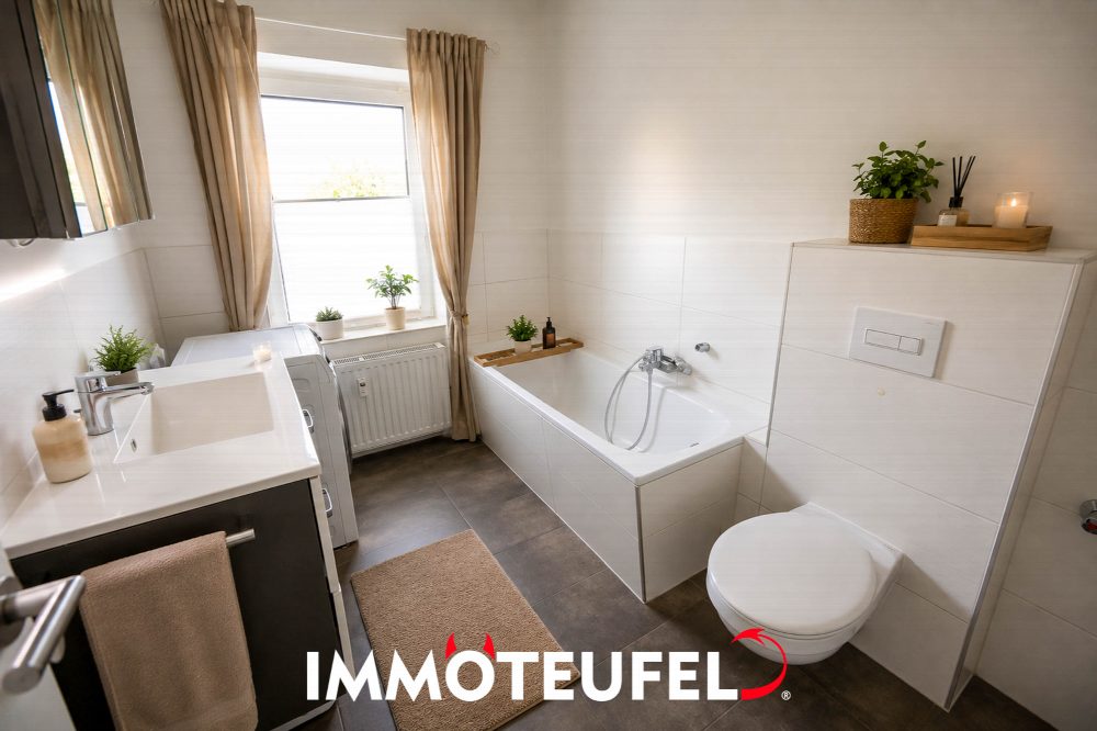 Sanierte 3-Raum-Wohnung mit großem Balkon & Garage in Chemnitz-Adelsberg | Bad mit Dusche & Wanne – Bild 10