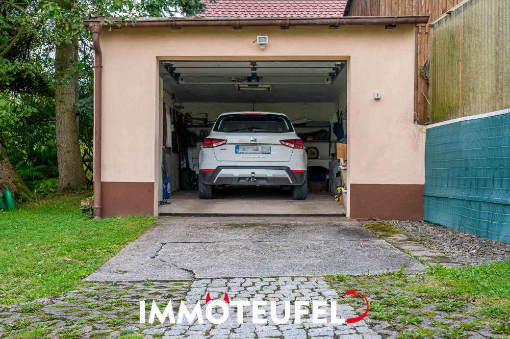 Naturidyll für Familien: Traumgarten im Erzgebirge, Kamin, Wintergarten und beheizter Pool inklusive – Bild 15
