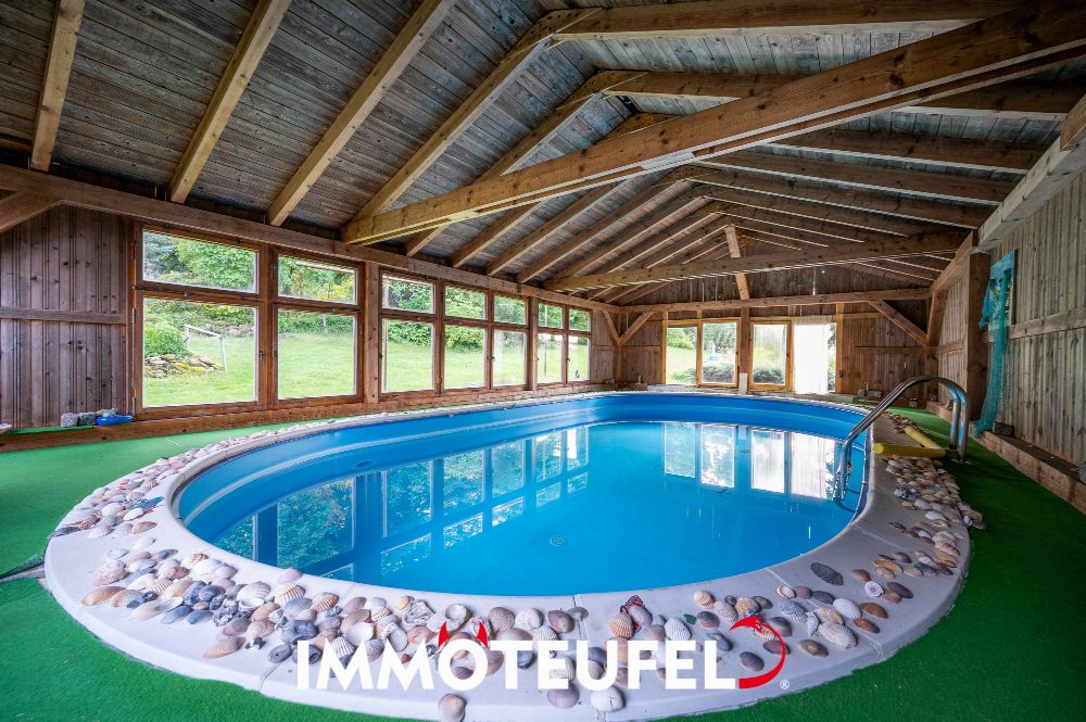 Naturidyll für Familien: Traumgarten im Erzgebirge, Kamin, Wintergarten und beheizter Pool inklusive – Bild 18