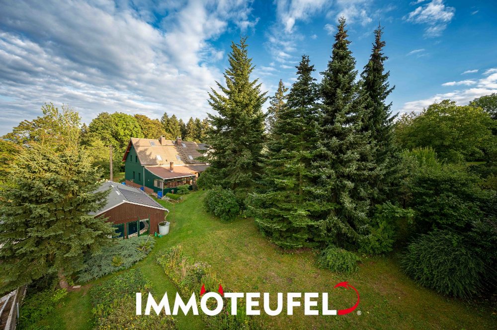 Naturidyll für Familien: Traumgarten im Erzgebirge, Kamin, Wintergarten und beheizter Pool inklusive – Bild 22
