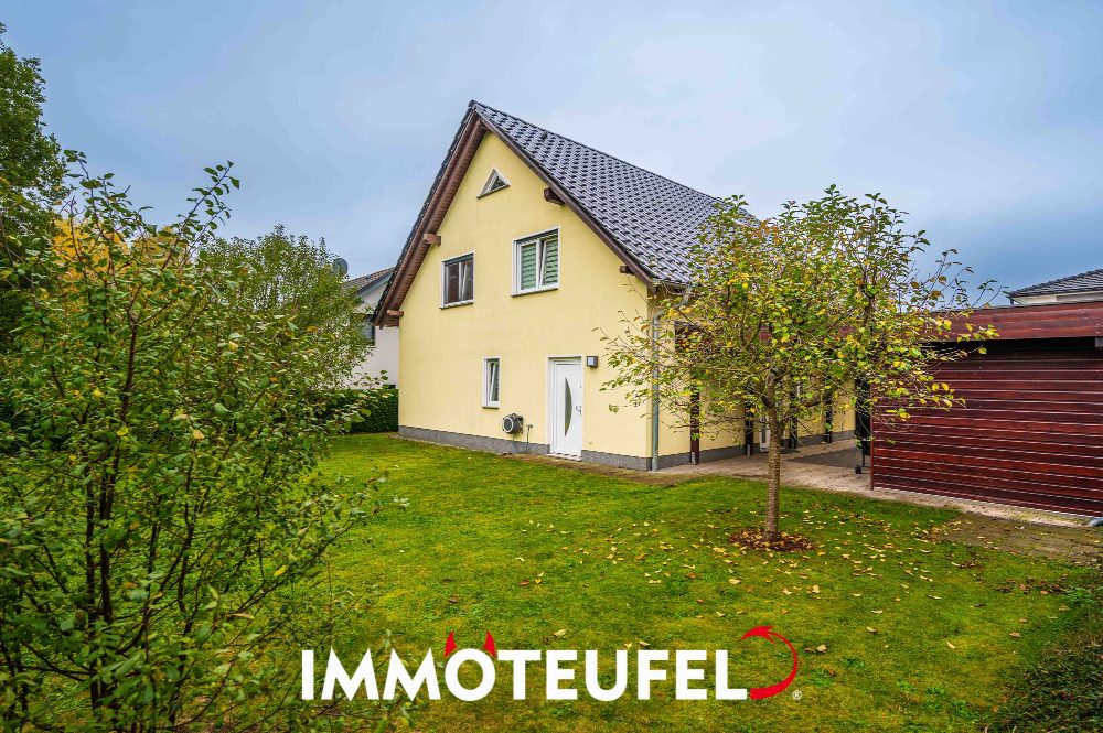 Ein Zuhause für die ganze Familie - modernes Einfamilienhaus mit Erdwärme und Einbauküche in Röhrsdorf – Bild 1