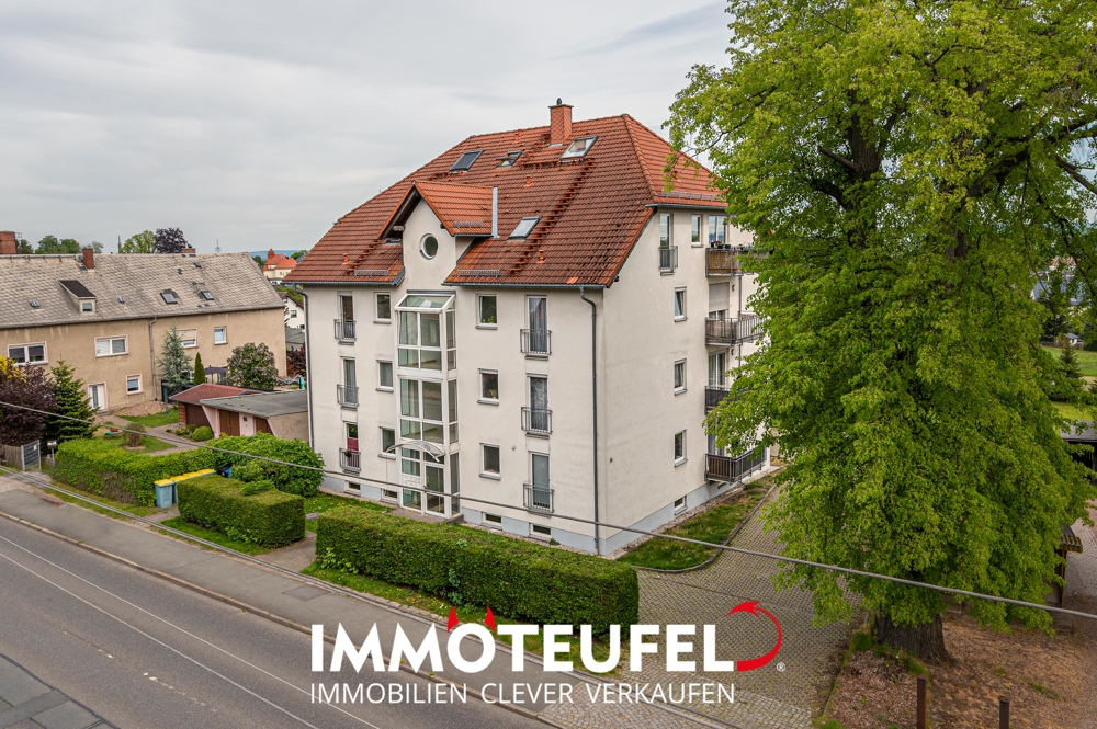 Vermietete Eigentumswohnung mit Balkon und Garagenstellplatz in Hohenstein-Ernstthal OT ...